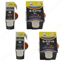4 Drucker- Patronen IBC fur Samsung CJX-1000 CJX-1050W...