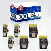 1 - 10 Drucker- Patronen IBC fur Samsung CJX-1000 CJX-1050 CJX-2000 INK C-M210 1
