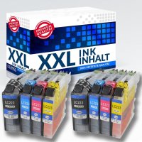 4-15x ibc Premium Tinten-Patronen kompatibel mit brother...