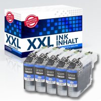 4-15x ibc Premium Tinten-Patronen kompatibel mit brother mfc-j4420dw lc2 5x