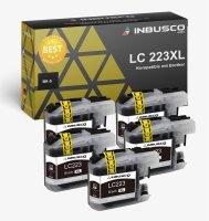 4-15x ibc Premium Tinten-Patronen kompatibel mit brother mfc-j4420dw lc2 5