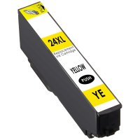 1x Tintenpatrone kompatibel zu Epson Drucker T2434 Yellow...